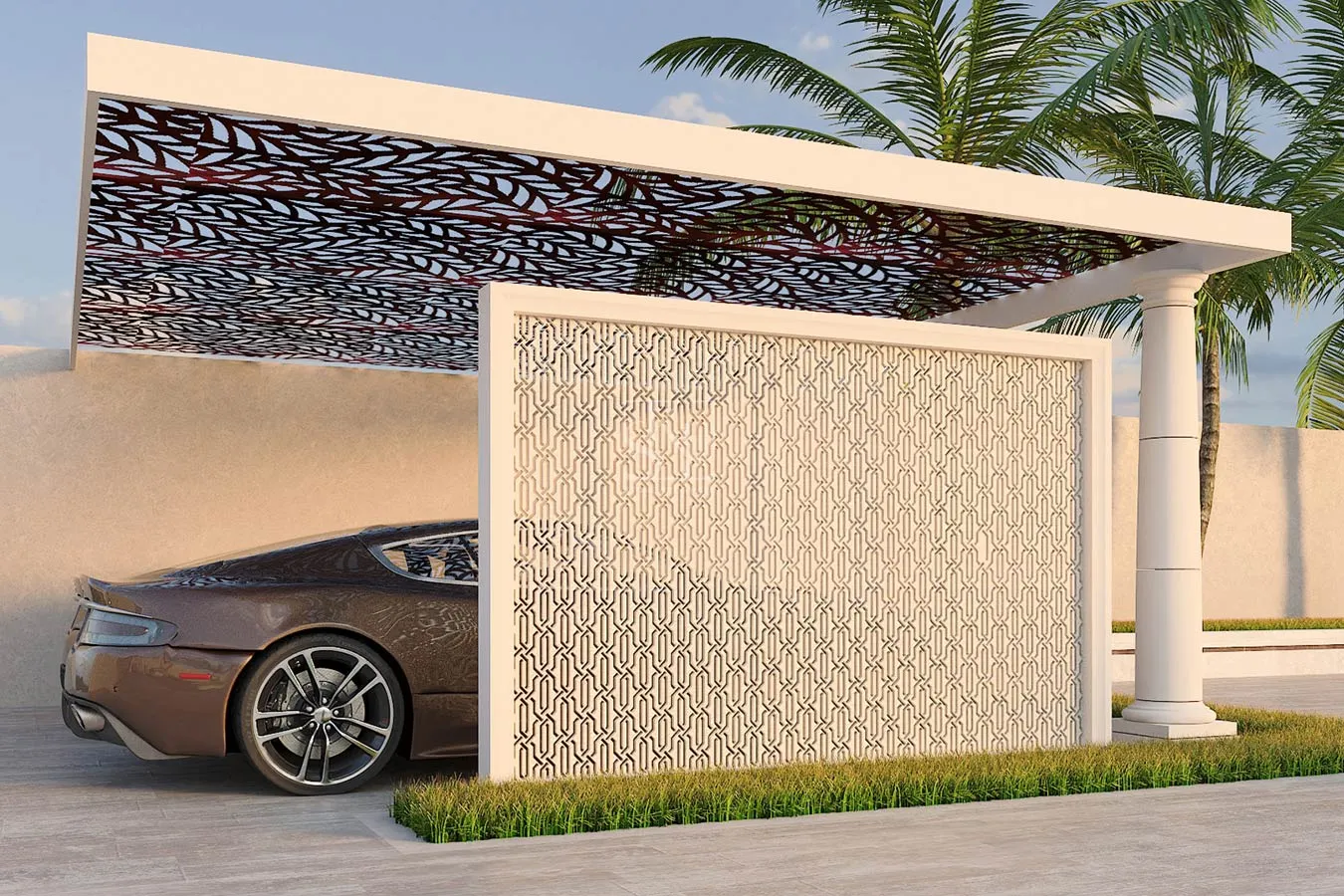 Mashrabiya Wall  Design 5